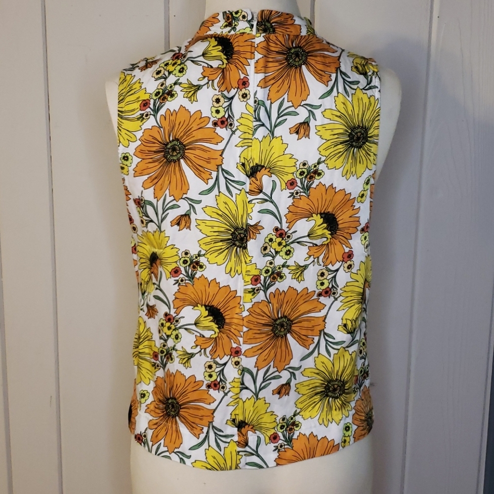 Vintage stlye sleeveless top - Picture 3 of 7
